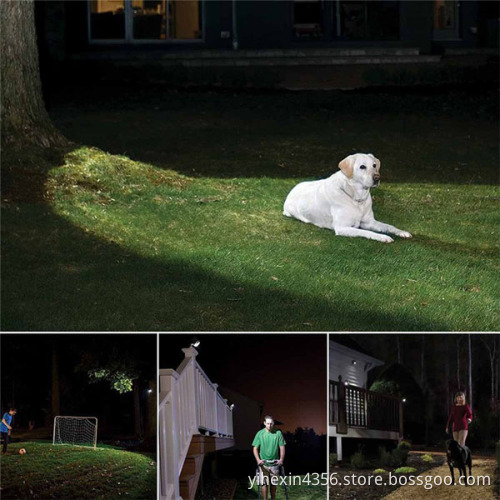 Solar Energy LED Motion Sensor Oudoor Light 2LED IP65 Waterproof Sensor Solar Wall Lamp LED